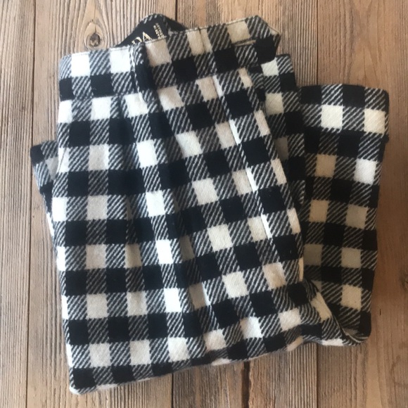 Vintage Escada Wool Gingham Shorts - Picture 2 of 12